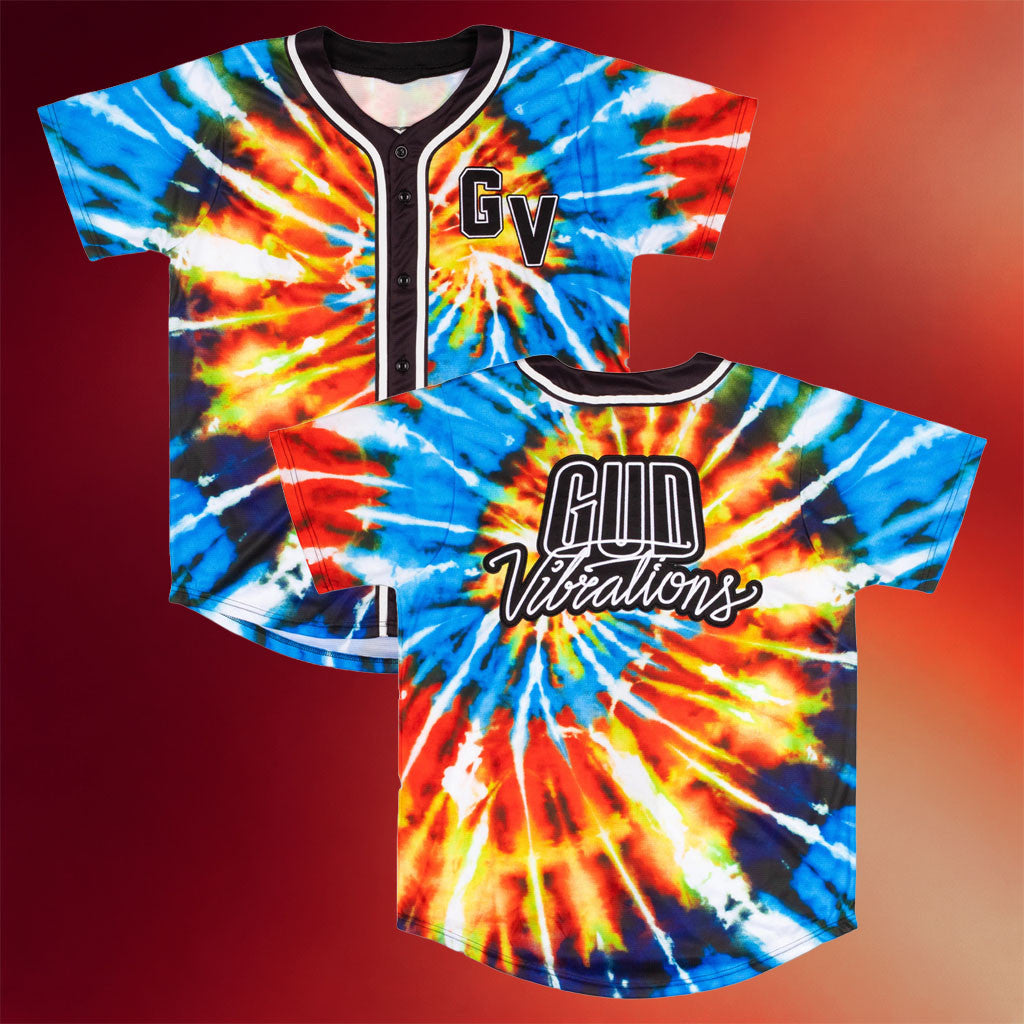 Slander Merch 2026 GUD Vibrations Tie Dye Jersey Unique Gifts For Husband - Merchluma