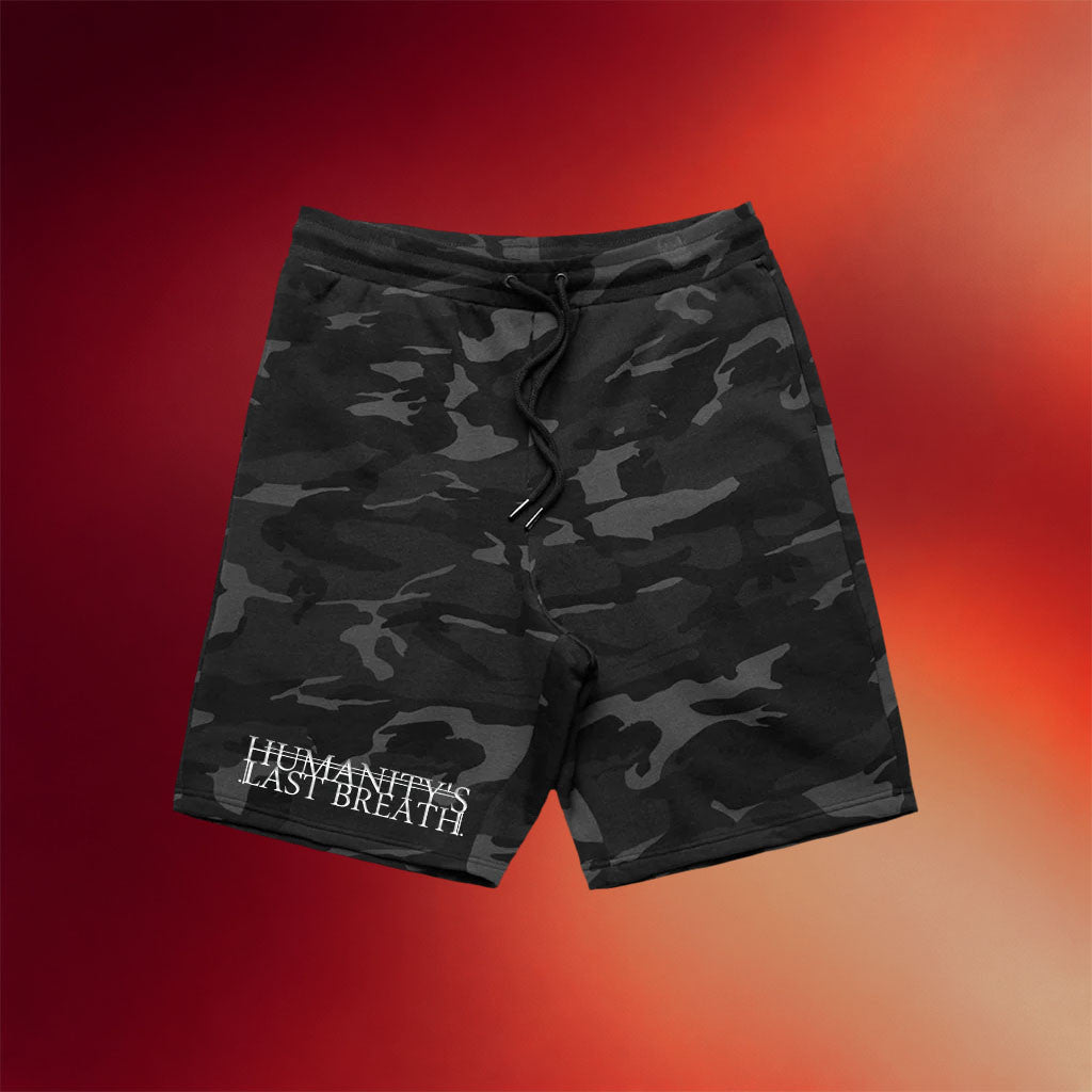 Humanity's Last Breath Merch 2026 Logo Camo Shorts Birthday Present For Husband - Merchluma