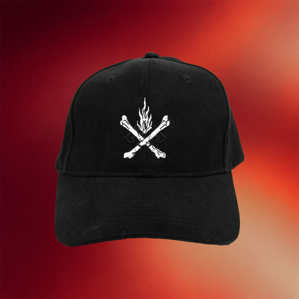 Humanity's Last Breath Merch 2026 Fire And Bones Hat Embroidered Presents For Music Lovers - Merchluma