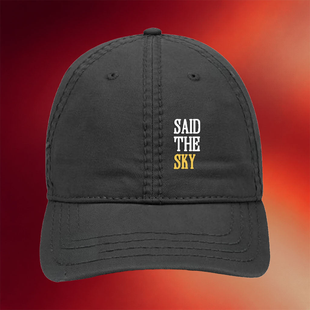 Said The Sky Merch 2026 Icarus And I Embroidered Hat Gifts For Your Boyfriend - Merchluma