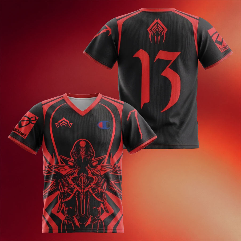 Warframe Merch 2026 Champion Stalker Jersey Shirt Gifts For Video Game Lover - Merchluma