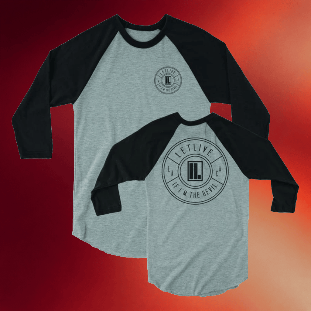 Letlive Merch 2026 Cycle Raglan Shirt If I'm The Devil Shirt Gifts For Rock Fans - Merchluma