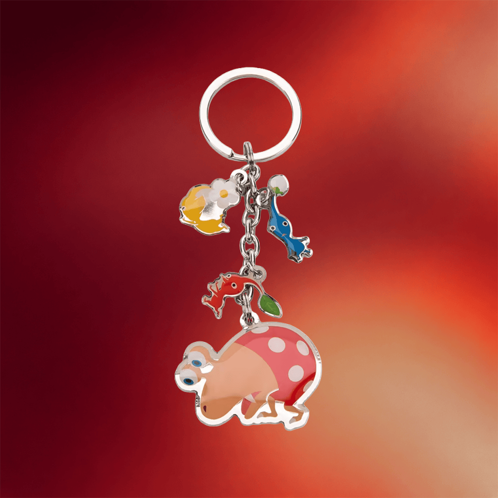Pikmin Merch 2026 Pikmin Bulborb Keychain Great Gifts For Video Game Lovers - Merchluma