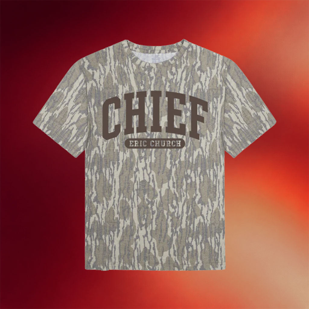 Eric Church Merch 2026 Camo Chief T-Shirt Eric Church Shirt Best Gift For Dad - Merchluma