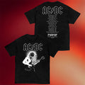ACDC Merch 2026 Angus Electric PWR UP Tour T-Shirt Cool Gifts For Rock Lovers - Merchluma
