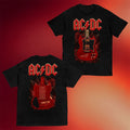 ACDC Merch 2026 Angus Guitar PWR UP Tour T-Shirt Gifts For A Rock Music Lover - Merchluma