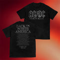 ACDC Merch 2026 Back In Black PWR UP Tour T-Shirt Music Related Gifts For Guys - Merchluma