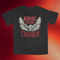 Eric Church Merch 2026 Black EFC Eagle T-Shirt Eric Church Shirt Best Gifts For Music Lovers - Merchluma