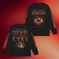 All That Remains Merch 2026 Antifragile Long Sleeve Shirt I See The Devil In Your Eyes Shirt - Merchluma