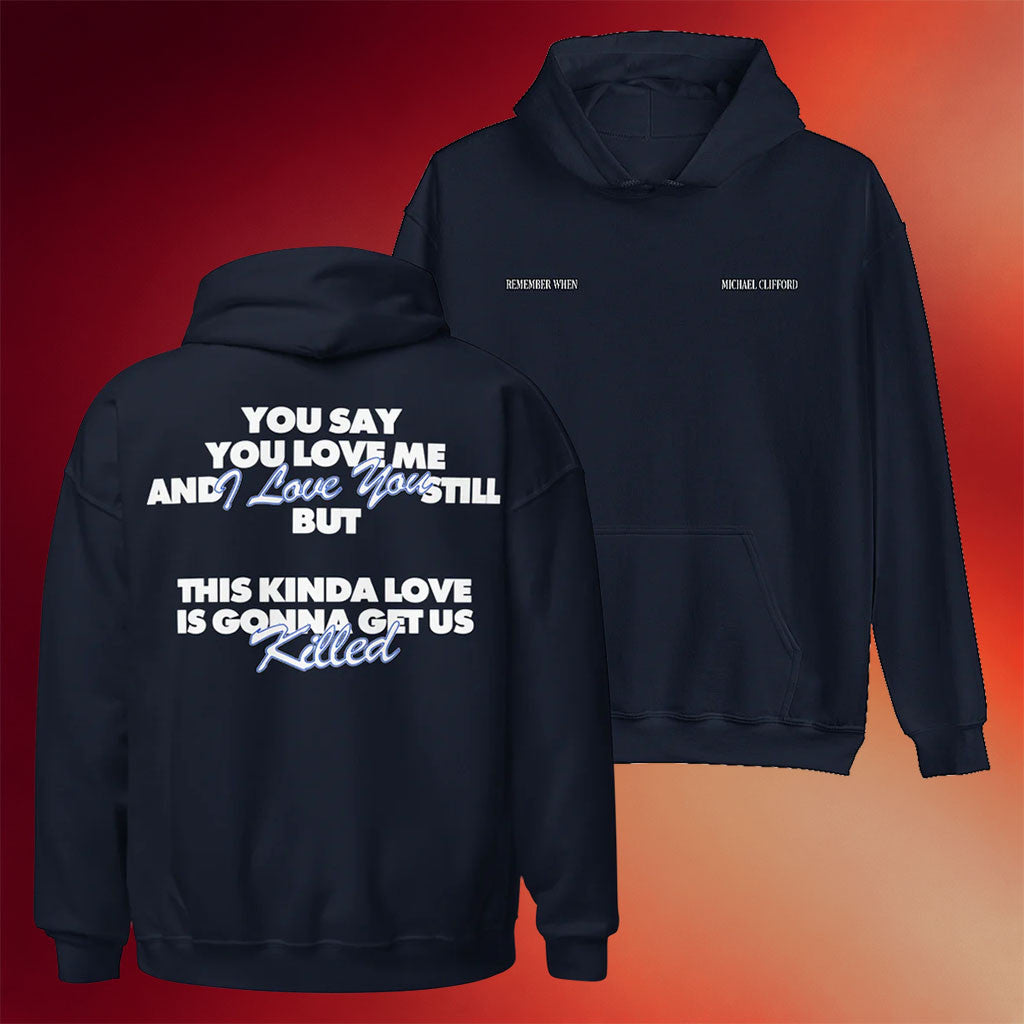 Michael Clifford Merch 2026 Remember When Lyric Hoodie Best Gifts For Music Lovers - Merchluma