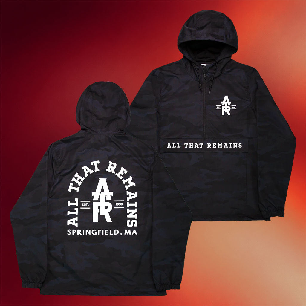 All That Remains Merch 2026 Black Anorak Windbreaker Jacket Best Gift For Husband - Merchluma