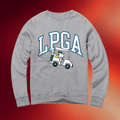 Streaker Sports Merch 2026 Peanuts X LPGA Golf Cart Sweatshirt Gifts For Besties - Merchluma