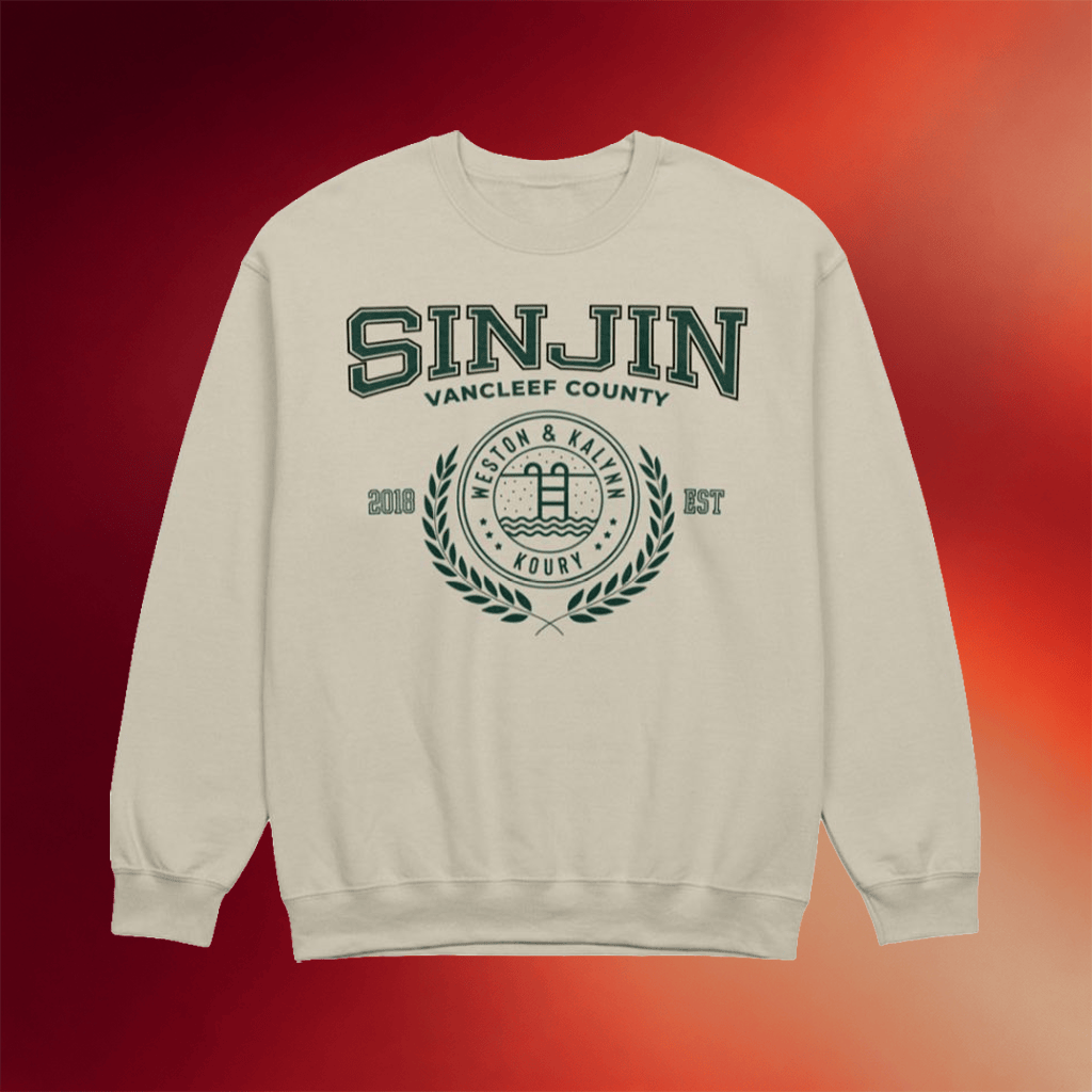 Sinjin Drowning Merch Sinjin Vancleef County Sweatshirt Birthday Gifts For Boyfriend - Merchluma