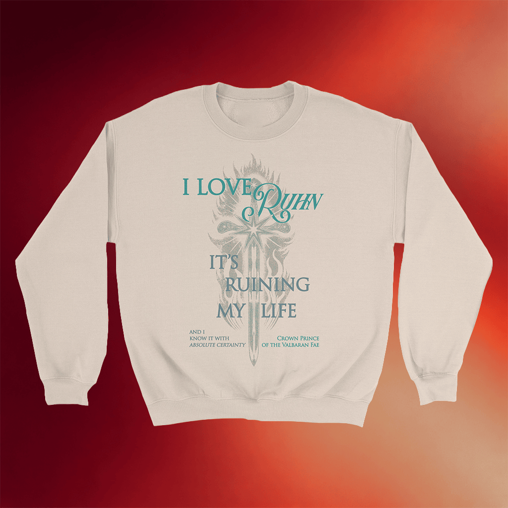 The Lost Bros Merch 2026 I Love Ruhn Sweatshirt Best Gifts For Brother - Merchluma