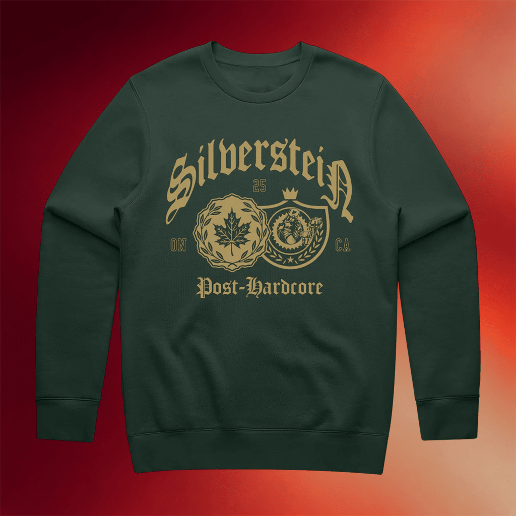 Silverstein Merch Post Hardcore Crewneck Sweatshirt Cool Gifts For Music Lovers - Merchluma