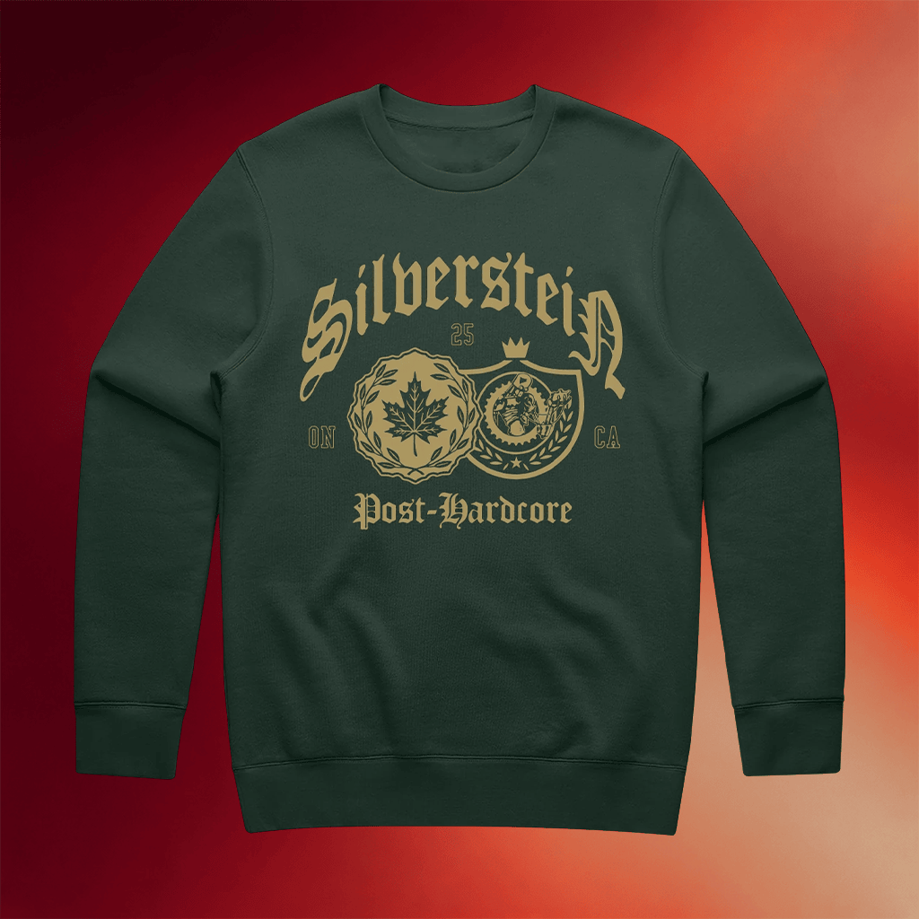 Silverstein Merch Post Hardcore Crewneck Sweatshirt Gift For Band Fans - Merchluma