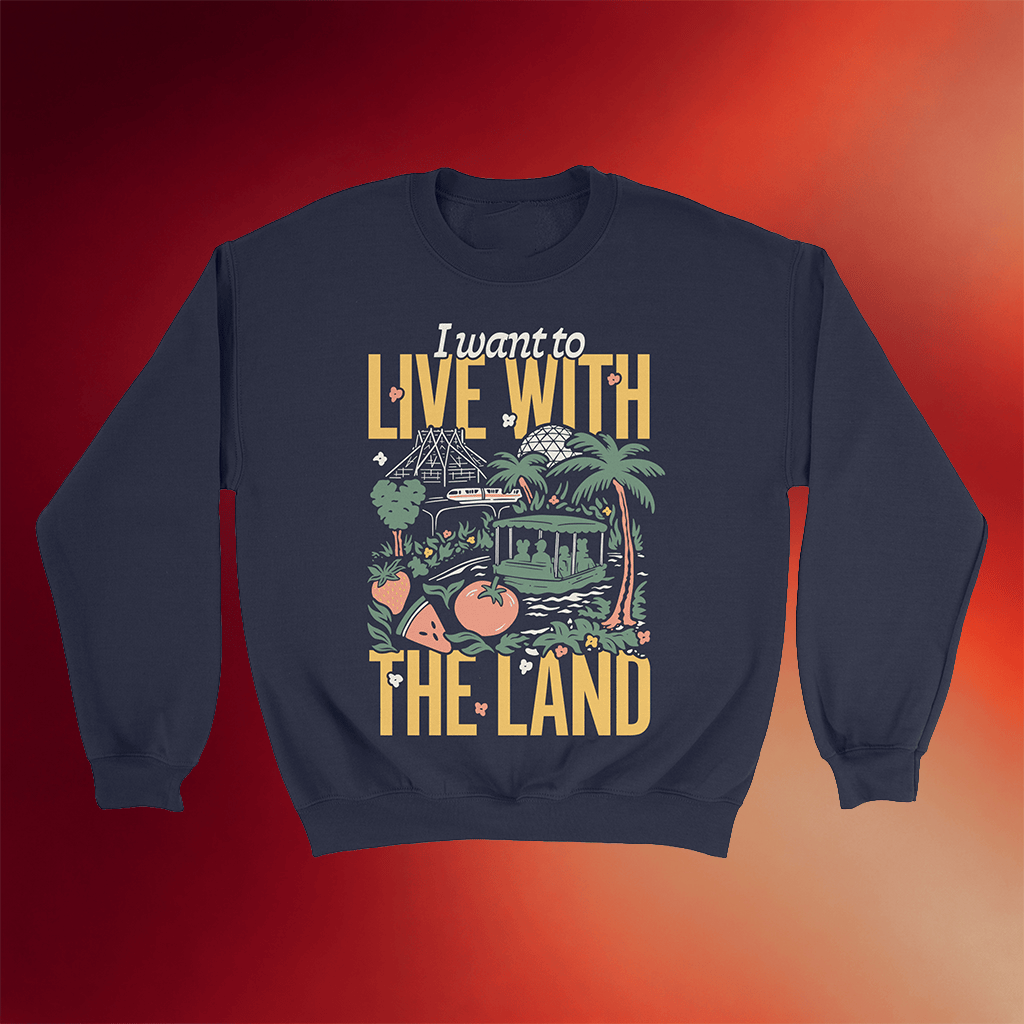 The Lost Bros Merch 2026 I Want To Live With The Land Sweatshirt Present For Him - Merchluma