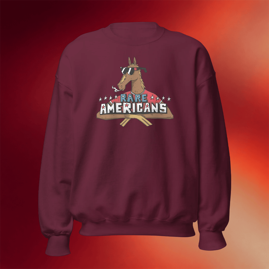 Rare Americans Merch Alfred Mascot Crewneck Rare Americans Sweatshirt Gifts For Son - Merchluma
