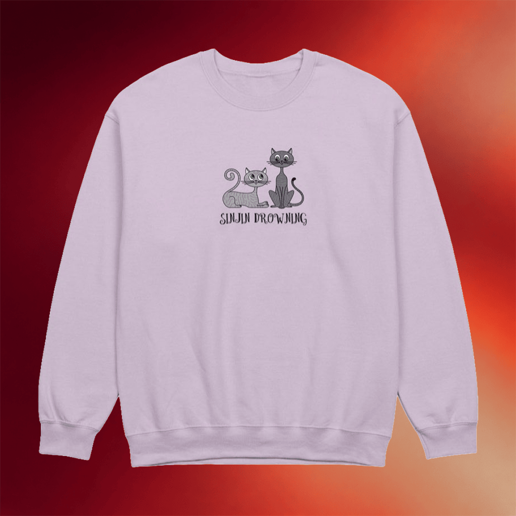 Sinjin Drowning Merch Sinjin Drowning Sweatshirt Birthday Gifts For Her - Merchluma