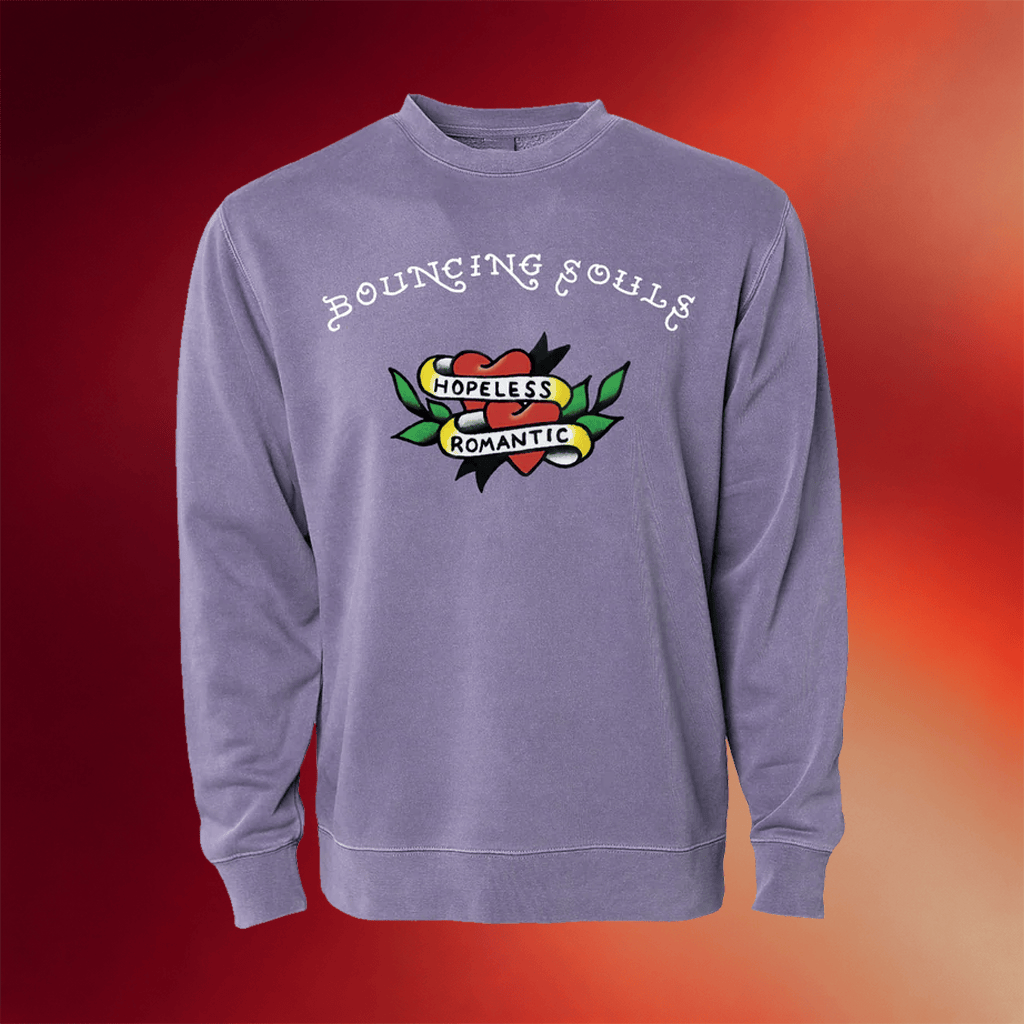 The Bouncing Souls Merch 2026 Hopeless Romantic Sweatshirt Best Gifts For Rock Music Lovers - Merchluma