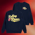 The Rolling Stones Merch 2026 Rolling Stones Baseball Collegiate Crewneck Sweatshirt Fan Gifts - Merchluma