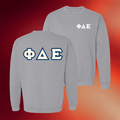 Shop PhiDE Merch Lettered Crewneck Sweatshirt Birthday Gift For Brother - Merchluma