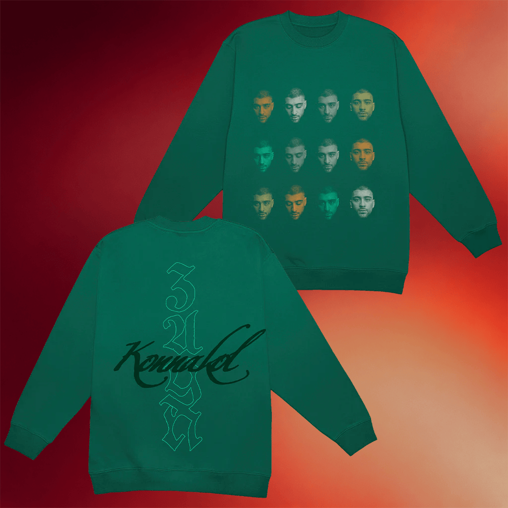Zayn Merch 2026 Faces Sweatshirt Konnakol Crewneck Best Gift For Music Lovers - Merchluma