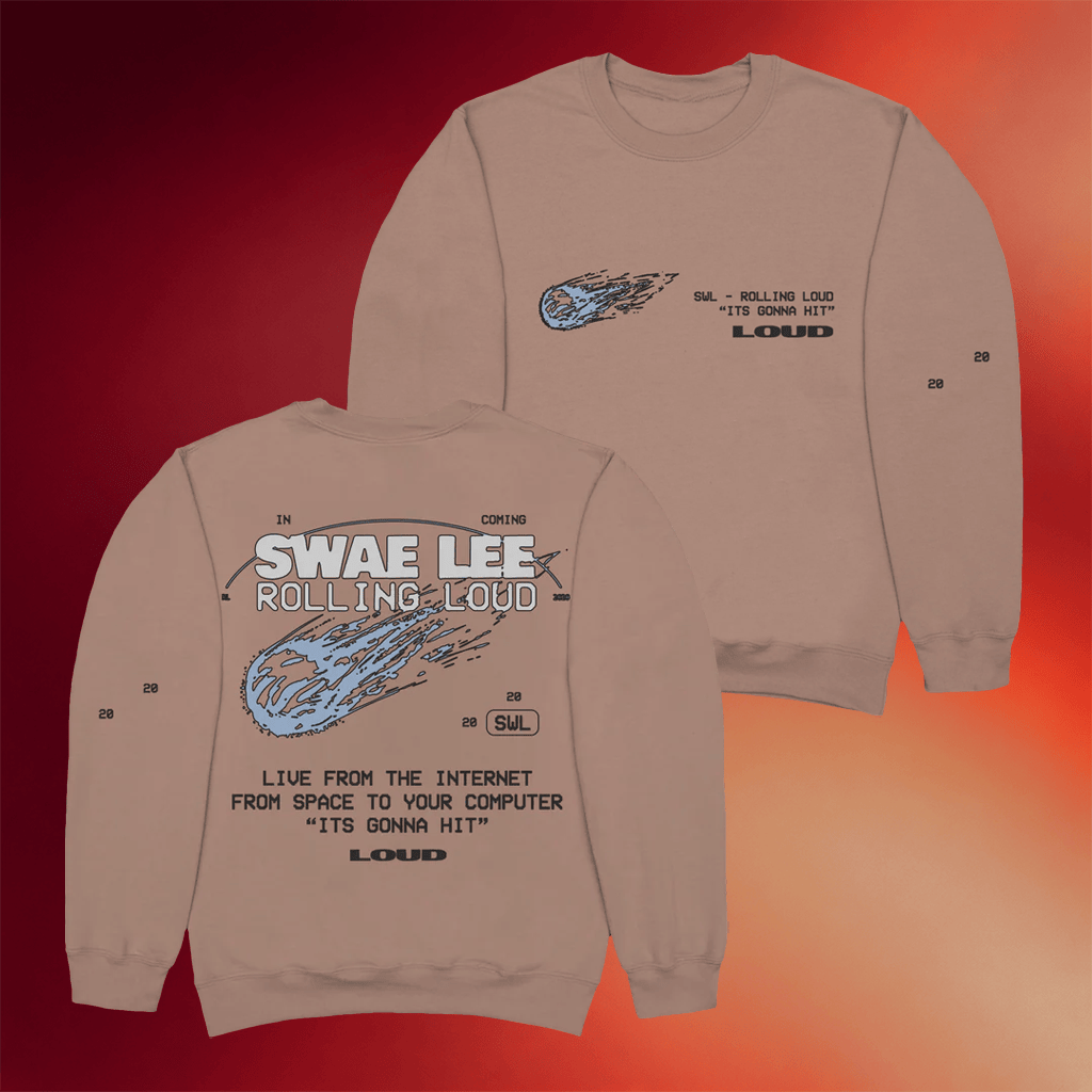 Rolling Loud Merch 2026 Swae Lee X Rolling Loud Sweatshirt Birthday Gifts For Music Lovers - Merchluma