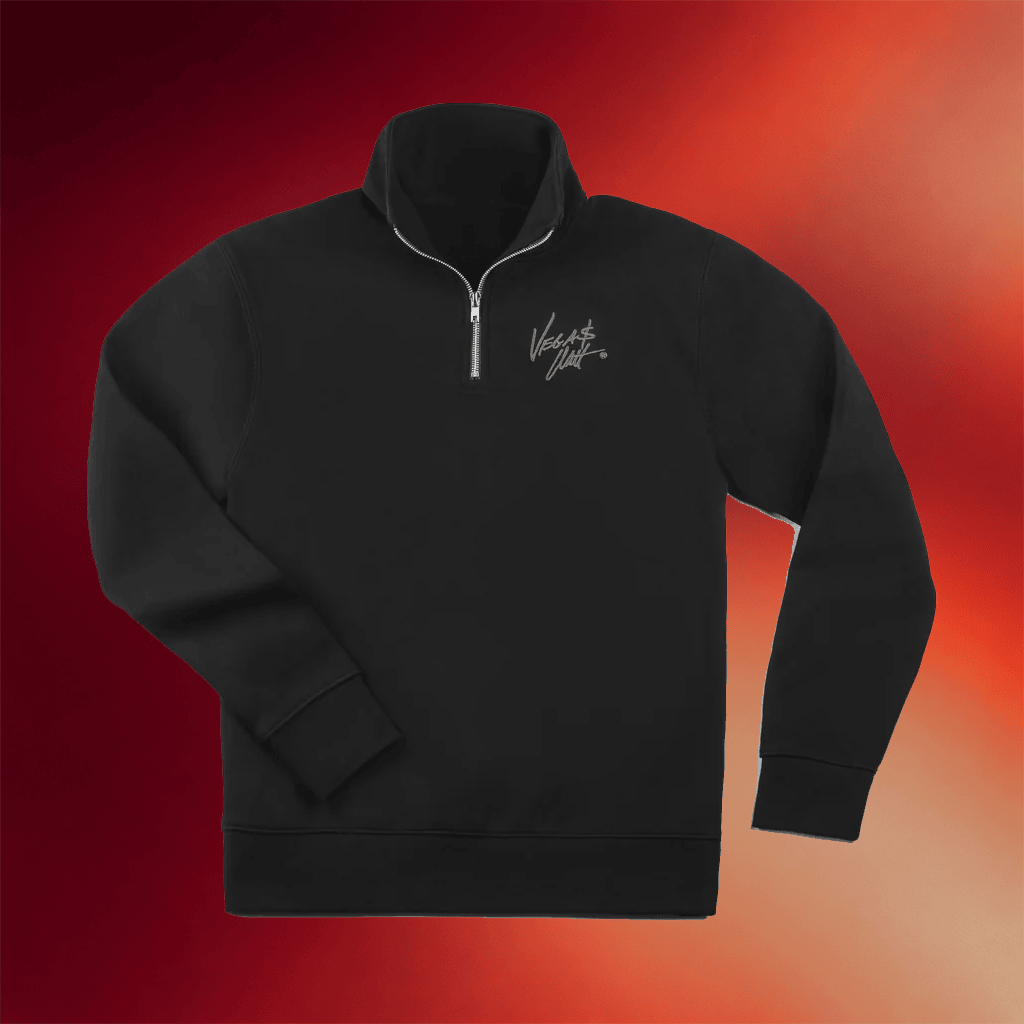 Vegas Matt Merch 2026 Vegas Matt Signature Quarter Half Zip Sweatshirt Gifts For Him - Merchluma
