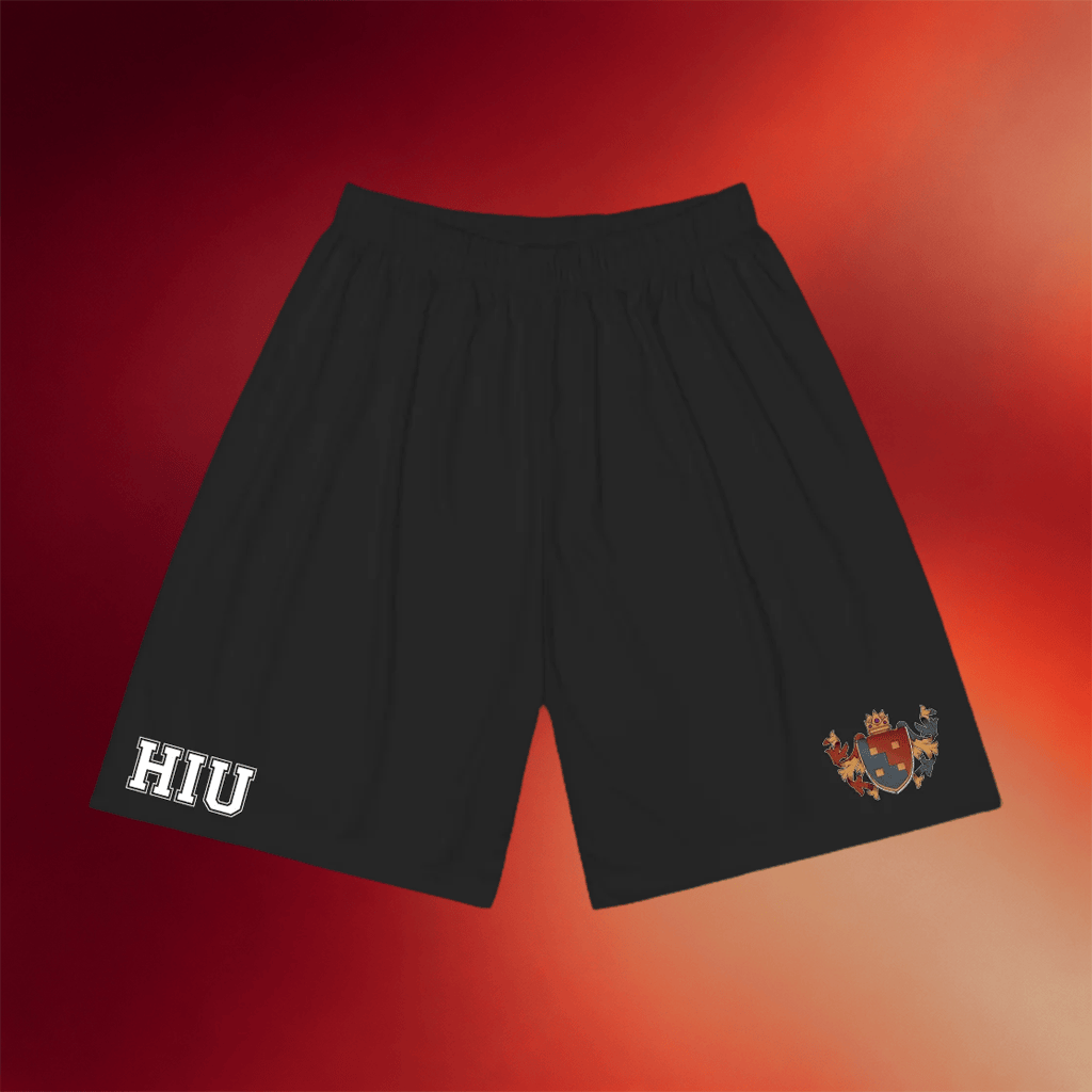 BeardPrincess Merch 2026 HIU Athletics Basketball Shorts Black Gifts For Him - Merchluma