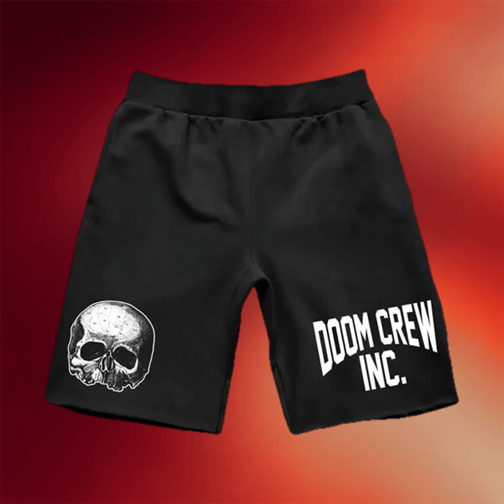 Black Label Society Merch Doom Crew INC Black Shorts Gift Ideas For Him - Merchluma