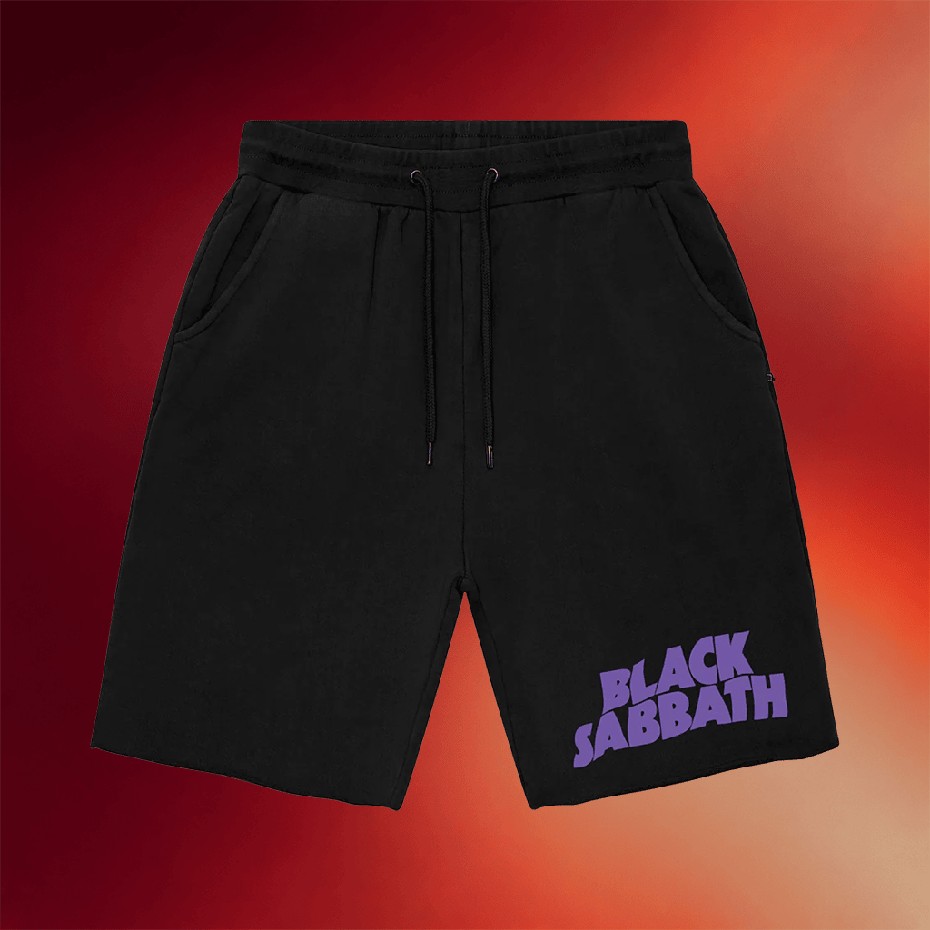 Black Sabbath Merch 2026 Black Sabbath Logo Shorts Gift For Heavy Metal Band Fans - Merchluma