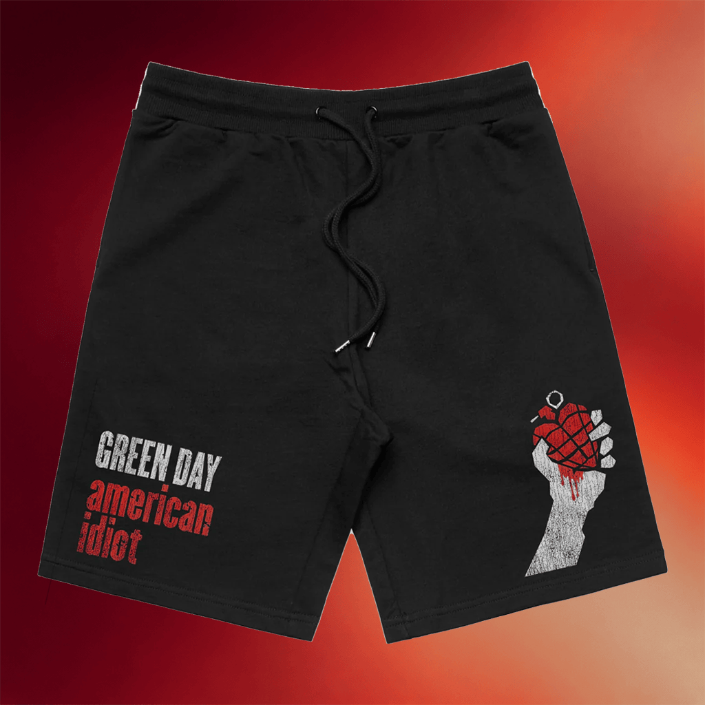 Green Day Merch American Idiot Shorts Green Day Apparel Birthday Gift For Brother - Merchluma