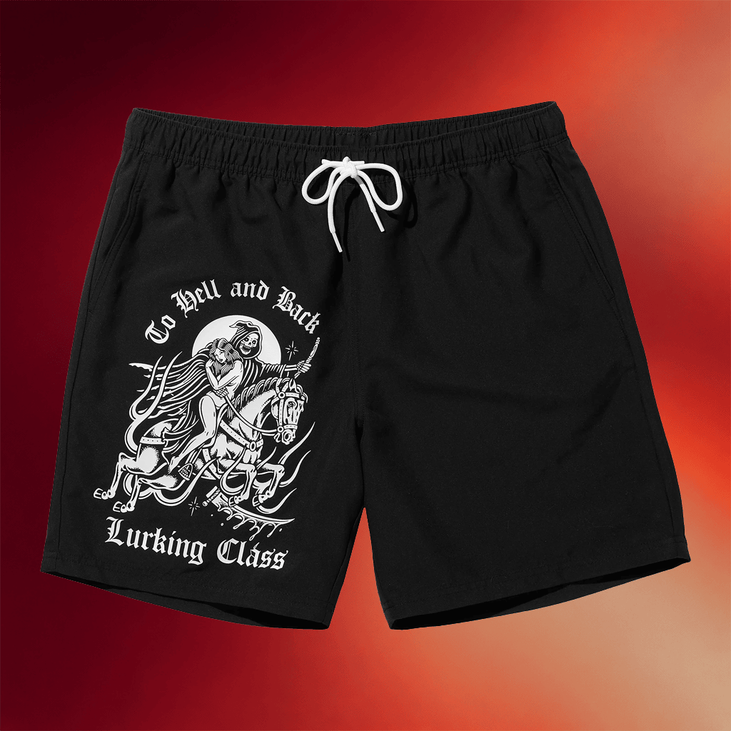 Lurking Class Merch 2026 To Hell And Back Shorts Black Gifts For Boyfriend - Merchluma