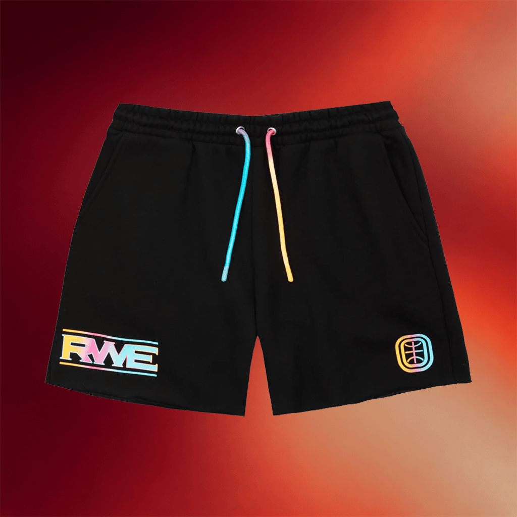 RWE Merch 2026 RWE Shorts Black Best Gifts For Basketball Lovers - Merchluma