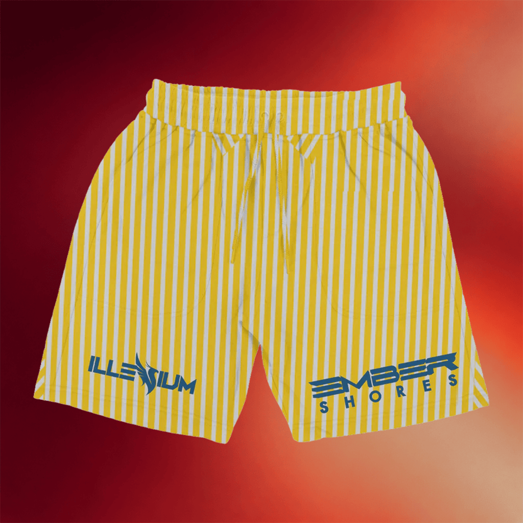Illenium Merch ILL ES25 Shorts Ember Shores 2025 Shorts Gifts For Boyfriend - Merchluma