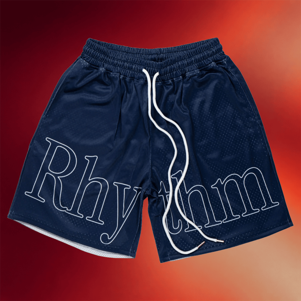 Elevation Rhythm Merch RHYTHM Mesh Shorts Music Lover Gifts For Him - Merchluma