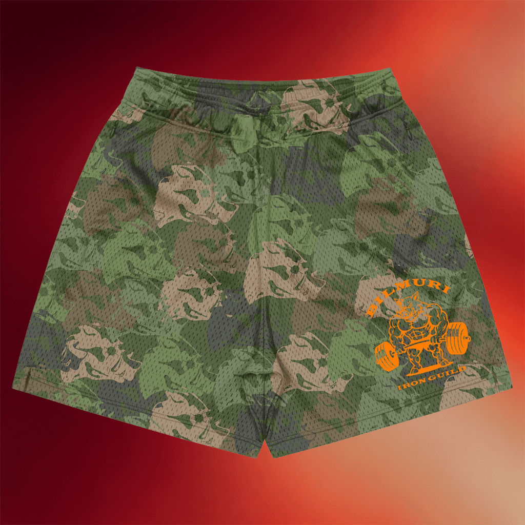 Bilmuri Merch 2026 Hog Camo 5 Gym Shorts Bilmuri Clothing Gifts Ideas For Him - Merchluma