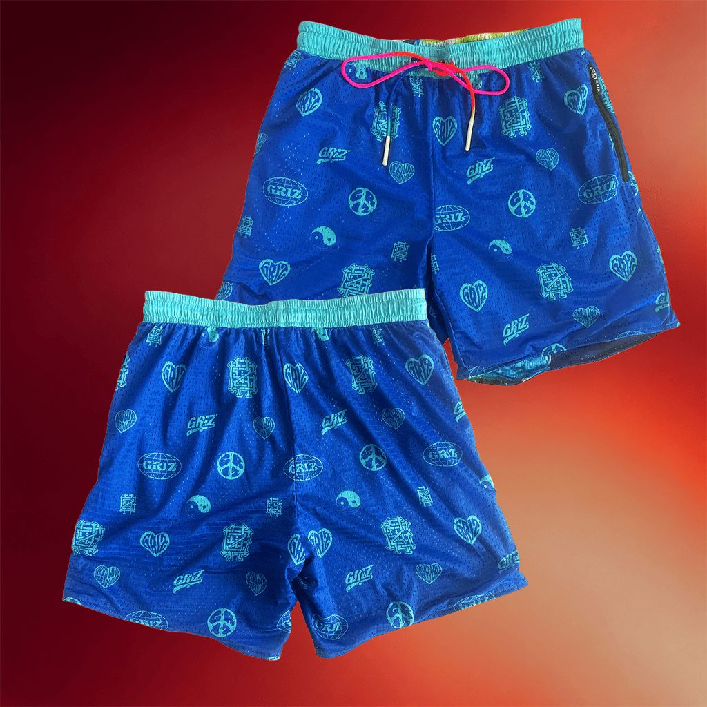 GRiZ Merch 2026 Stay In Tune Shorts GRiZ Apparel Best Gifts For EDM Fans - Merchluma