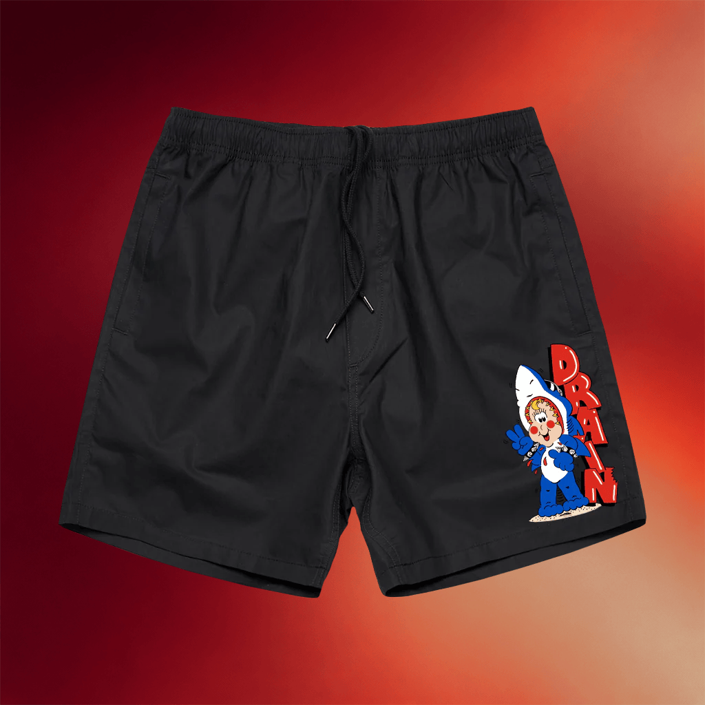 Drain Merch 2026 Drain Freako Shorts Black Birthday Gift Ideas For Husband - Merchluma