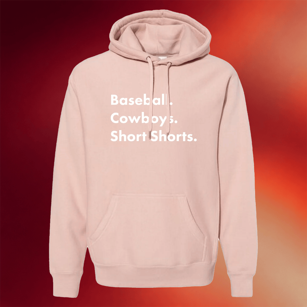 Garett Delano Merch 2026 Baseball Cowboys Short Shorts Hoodie Gift Ideas For Her - Merchluma