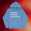 Garett Delano Merch 2026 Baseball Cowboys Short Shorts Hoodie Unique Gifts For Him - Merchluma