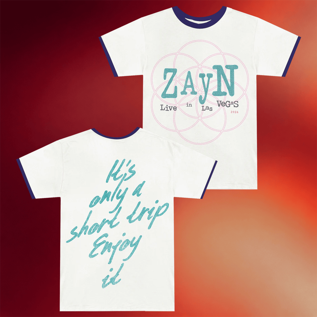 Zayn Malik Merch Zayn Live In Las Vegas T-Shirt It's Only A Short Trip Enjoy It Shirt Gifts - Merchluma