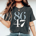 8647 Merch 8647 Retro T-Shirt Anti ICE Subtle FDT Clothing Gifts Ideas For Liberal - Merchluma