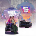Grand Theft Auto VI Sunset Vice City 2026 T-Shirt GTA 6 Merch Gifts For Video Game Lover - Merchluma