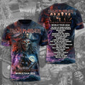 Iron Maiden 2026 World Tour Merch Iron Maiden Run For Your Lives Tour Shirt Gift For BFF - Merchluma