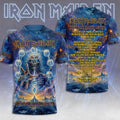 Iron Maiden 2026 World Tour Merch Iron Maiden Run For Your Lives Tour Shirt Music Lover Gifts - Merchluma