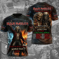 Iron Maiden 2026 World Tour Merch Iron Maiden Run For Your Lives World Tour Shirt Gift For Fans - Merchluma