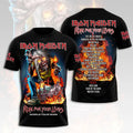 Iron Maiden Merch 2026 IM Run For Your Lives World Tour T-Shirt Music Fan Shirt Best Gifts - Merchluma