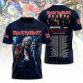 Iron Maiden Tour 2026 Merch Run For Your Lives Tour Datelist T-Shirt Gift For Heavy Metal Fans - Merchluma